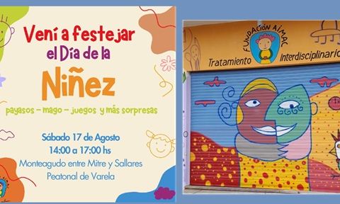 Florencio Varela – La fundación AIMAC invita a celebrar el Día de la niñez